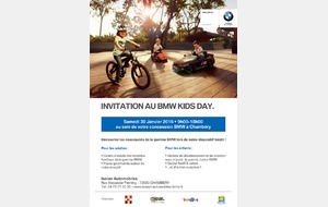 BMW vous invite Samedi 30 Janvier