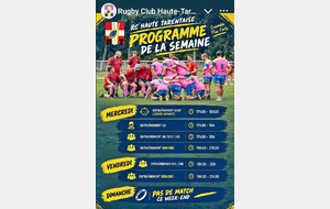 infos de la semaine